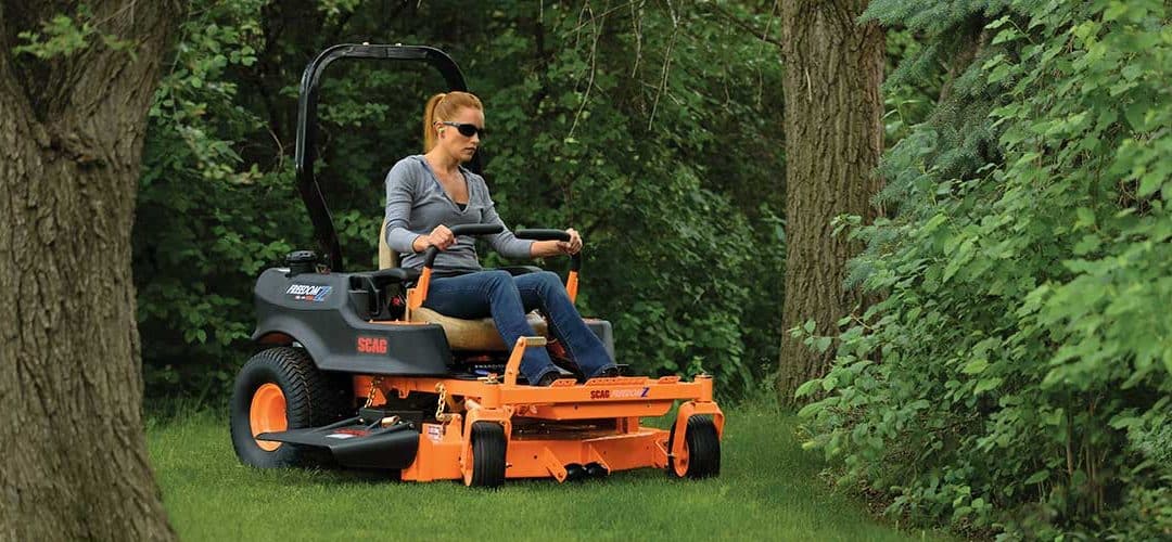 How to Operate a Lap Bar Zero Turn Mower