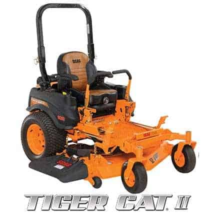 Scag ride best sale on mower