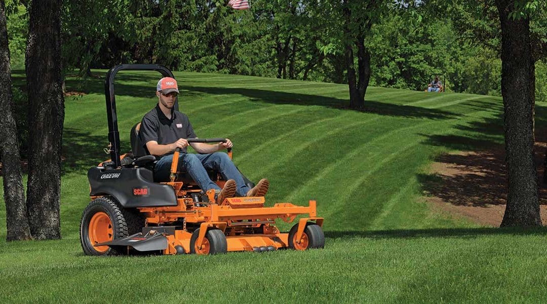 How many acres of grass can a zero turn mower cut per day?