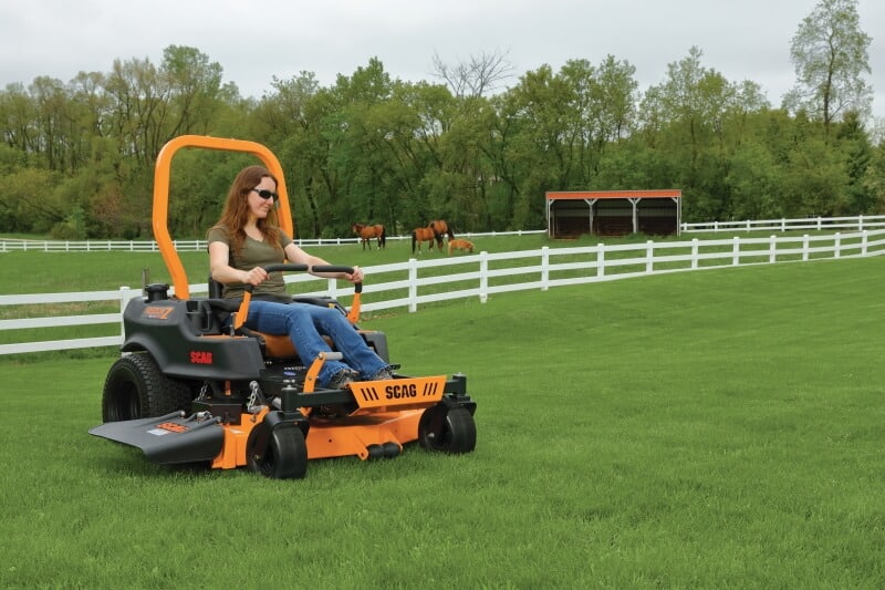 Riding lawn mowers