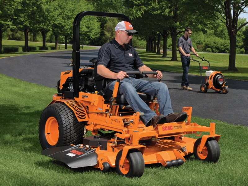 comparing a tractor mower with a ztm